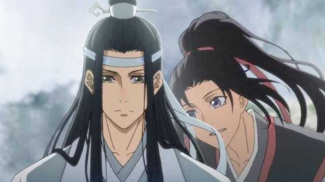 《魔道祖师漫剧混剪》蓝忘机魏无羡书房打闹,这场景看一次笑一次#魔道祖师征集令#