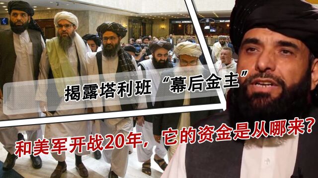 揭露塔利班“幕后金主”,和美军开战20年,它的资金是从哪来的?