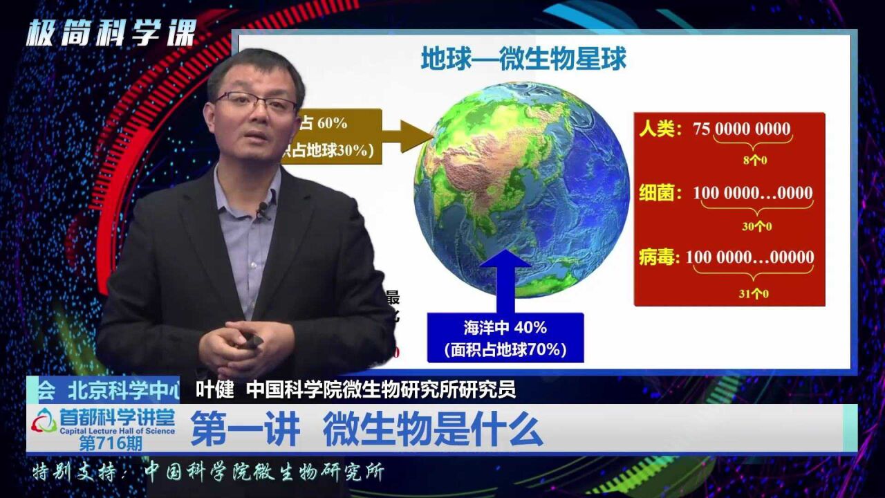 首都科学讲堂 | 微生物星球 第一讲