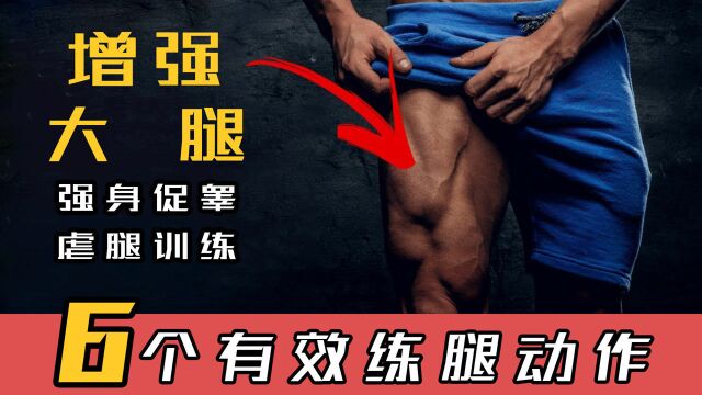 进化腿部肌肉!6个【大腿、小腿】训练 强化你的第二个心脏