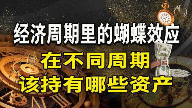 经济周期里的蝴蝶效应,在不同周期该持有哪些资产? 