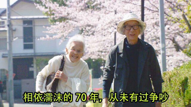 人生果实:相依濡沫的70年,从未有过争吵,爱情很常见,但也很罕见