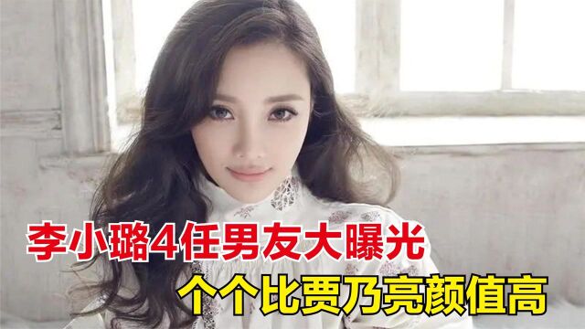 李小璐4任前男友大曝光!个个比贾乃亮颜值高,一个比一个厉害