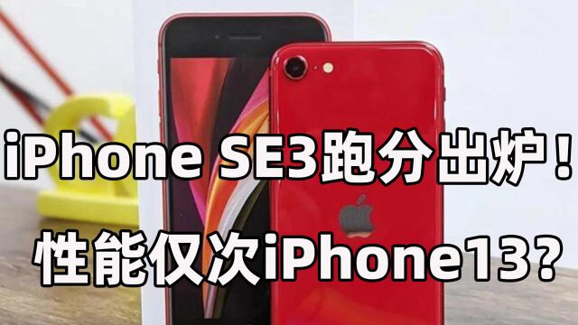 iPhone SE3现身Geekbench!性能仅次iPhone13?