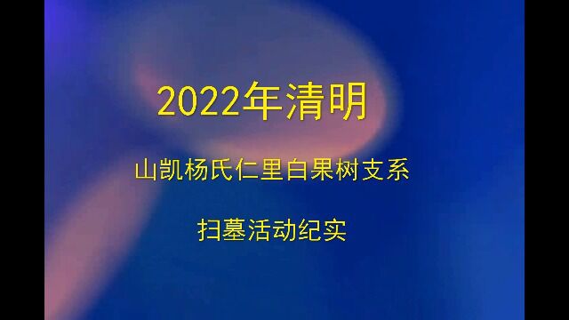 2022清明活动纪实