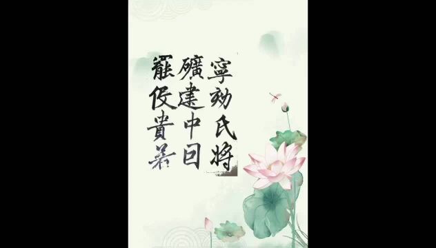 毛笔字天天练习宁字