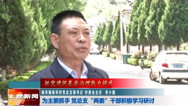 【抓党建促基层治理能力提升】南宋镇:立足“五强五提升”打好党建“组合拳”