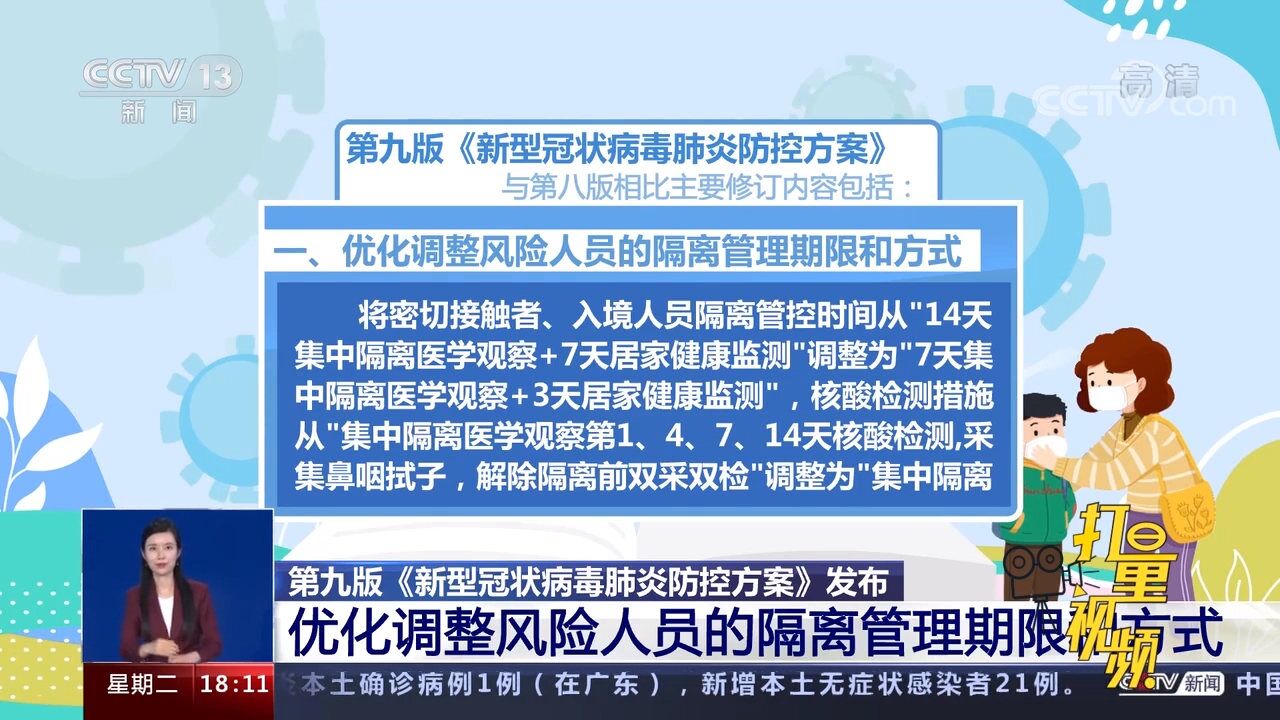 关注!第九版《新型冠状病毒肺炎防控方案》发布