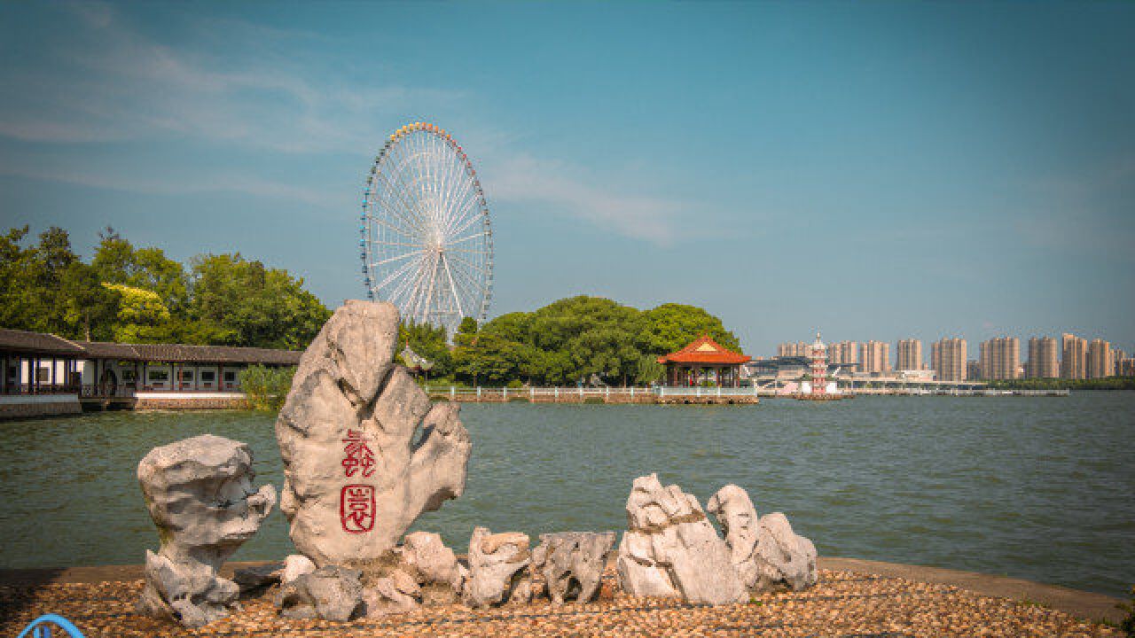 夏日蠡园,独占蠡湖风光,湖畔美景让你陶醉