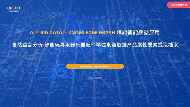 自然语言分析智能玩具乐器乐器配件琴弦电商数据产品属性要素提取抽取艾科瑞特科技(iCREDIT)