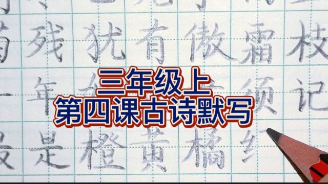 二升三:残、好和绿,这三个字有什么问题?看谁火眼金睛