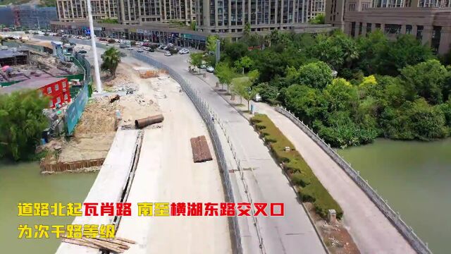 台州温岭市百丈南路路全面升级改造,预计2023年2月完工亮相