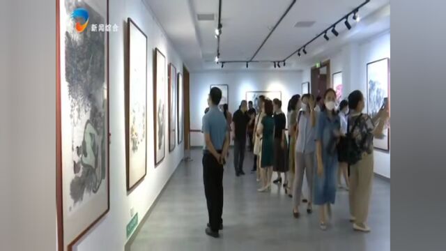 【走在前 开新局】东营市第二届公共机构能源资源节约书画展开展