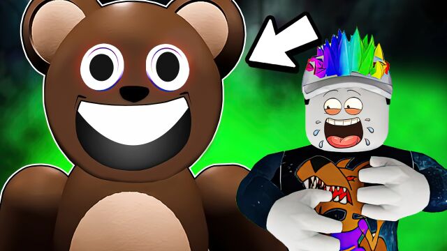 Roblox泰迪朋友:偷偷溜进废弃的玩具厂,结果悲剧了!灰狼