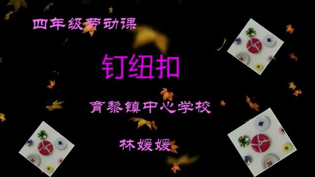 育黎镇中心学校(劳动)优质课林媛媛