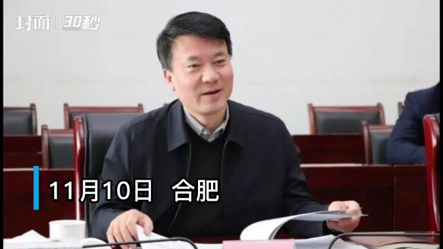 30秒|一路贪腐 近于全面破纪 合肥市原副市长姚凯被”双开”