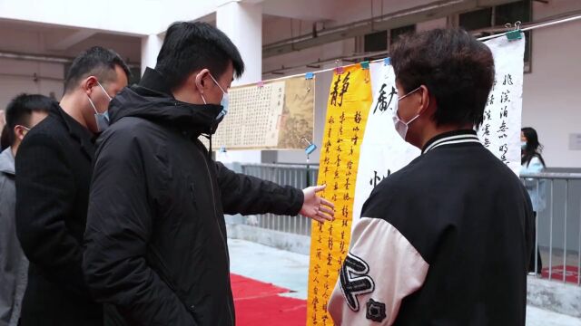 “学习二十大,同心创平安”||第一届“海棠杯”书画展来啦!