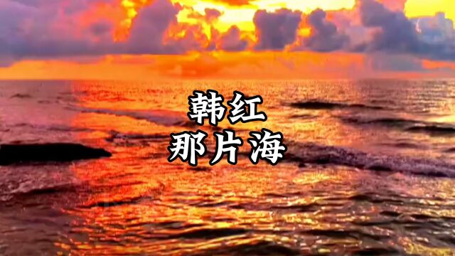 韩红《那片海》,歌声动听醉人,不管声线还是技巧,都是天花板