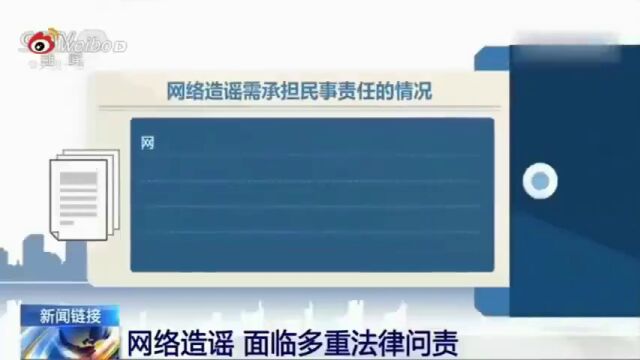 网络非法外之地!造谣需承担法律责任!