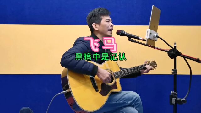 《飞马》吉他弹唱 粤语经典歌曲