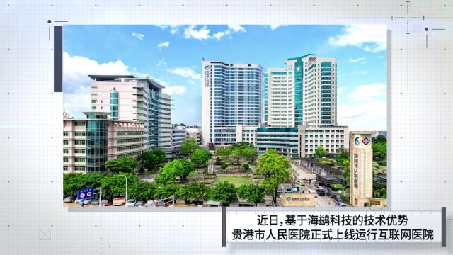 海鹚科技助力贵港市人民医院全面上线互联网医院