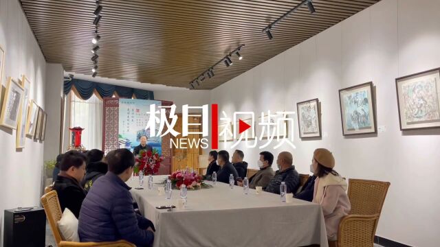 【视频】新展呈现“兔艺术”,湖北书画家“墨语”喜迎春