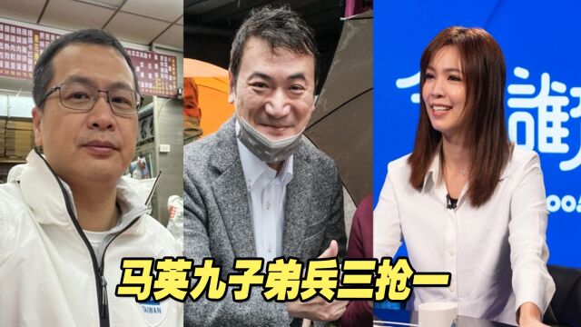 罗智强、钟沛君、杨永明争台北大安区民代提名,均是马英九子弟兵