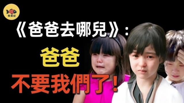 《爸爸去哪儿》为何彻底停播?第6季开拍无一人签约!吴镇宇忍不住说出背后真相!难怪停播至今!#爸爸去哪儿#天天#张亮