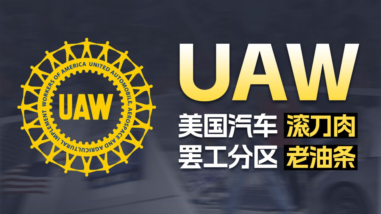 神奇组织UAW,怎么暴打美国汽车资本圈?