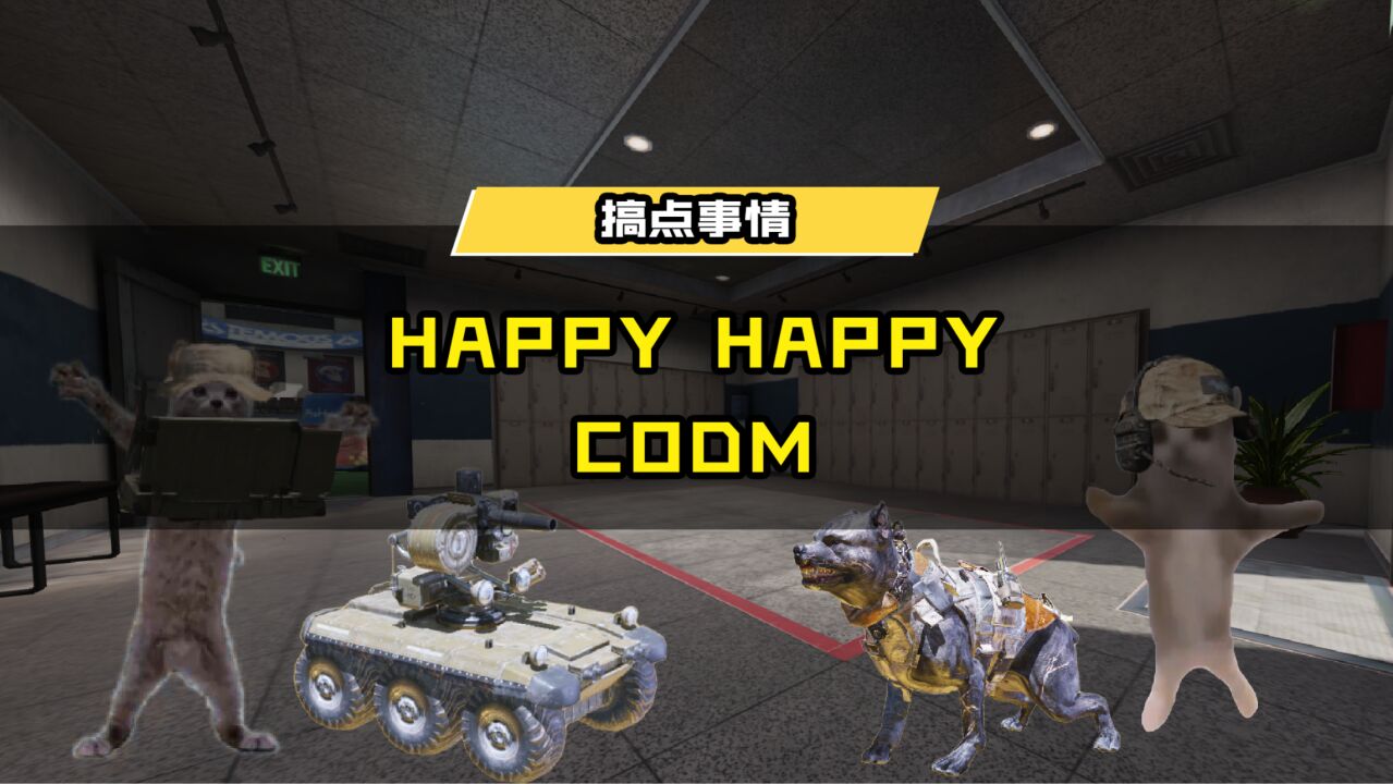 CODM惊现 happy猫!