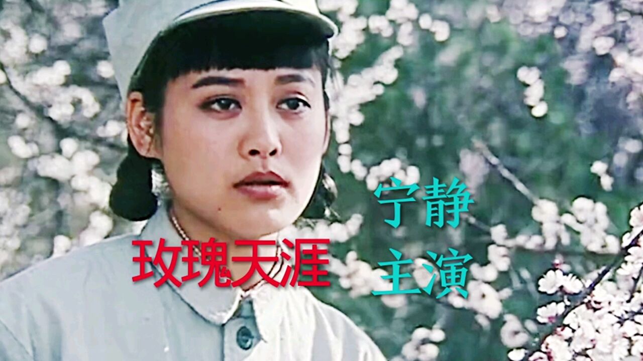 电影《玫瑰天涯》宁静主演,宁静演唱主题曲《红玫瑰》