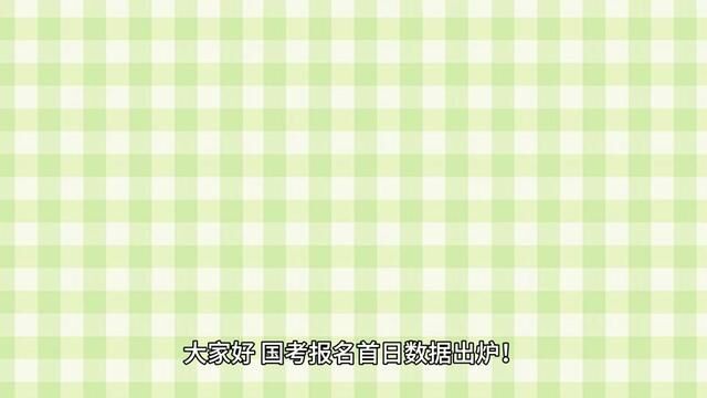 国考报名首日数据出炉!报名人数最多的岗位都是什么专业呢?