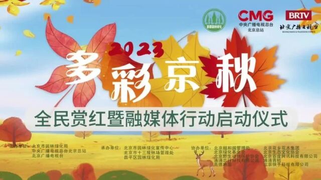 看叶 赏花 观鸟 品果 | 2023北京“多彩京秋”系列活动启动