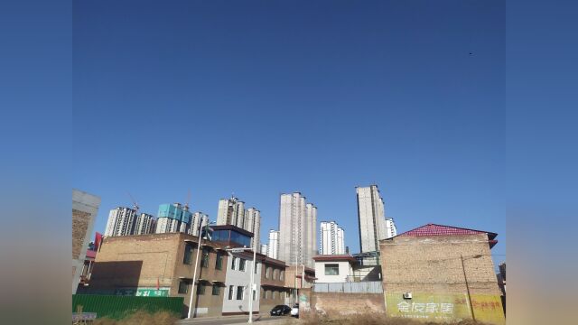 观赏山西省汾阳市街景