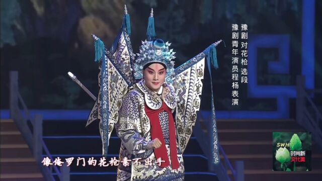 豫剧《对花枪》选段,豫剧青年演员程杨表演