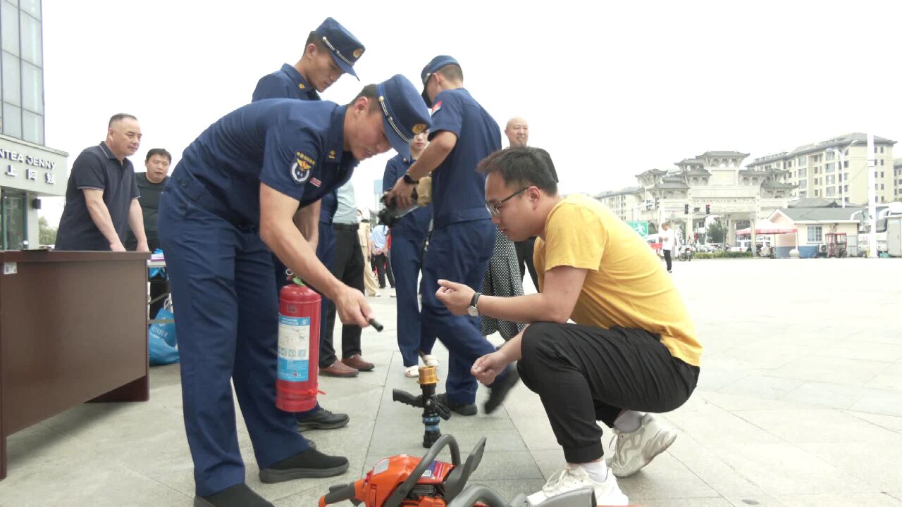 砀山县组织开展安全生产宣传活动