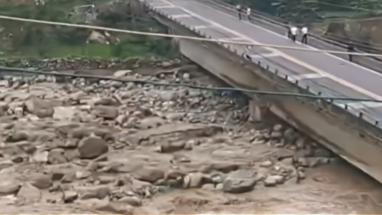 四川汶川县两地突发山洪泥石流灾害 7名群众失联