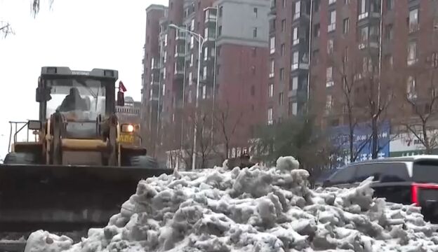 辽宁阜新:应对雨雪降温天气,启动应急预案