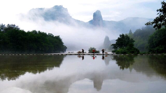 浙江仙都鼎湖峰美景