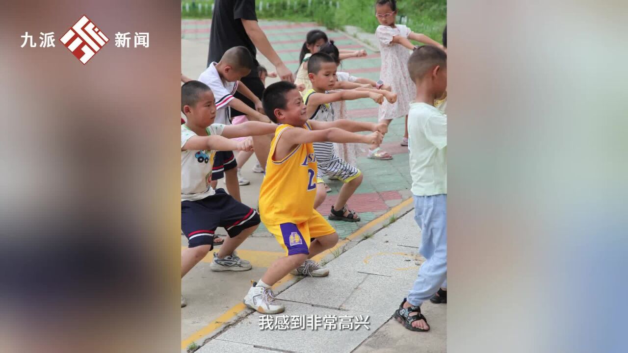 湖北大学体院支教队赴黄冈麻城支教——体教育人,快乐操场