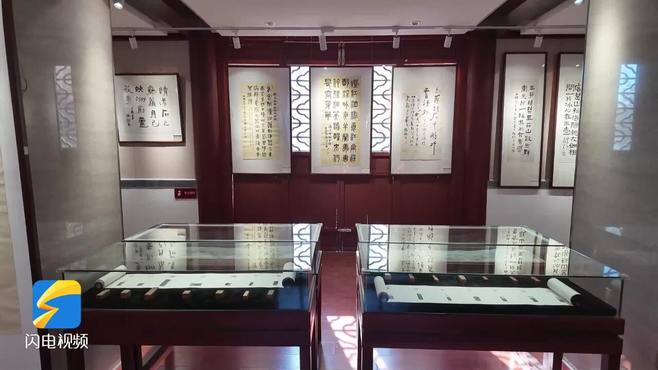 “致敬戡翁——朱复戡师生书画作品展”在济宁开展