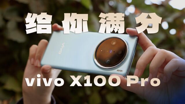 影像,性能皆圆满 :vivo X100 Pro——来自vivo的满分答卷