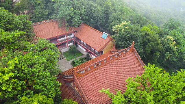 航拍无锡影视基地景区