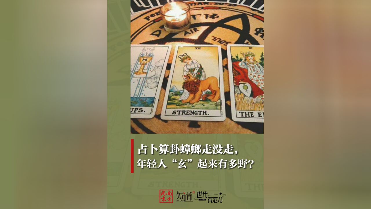 占卜算卦蟑螂走没走,年轻人“玄”起来有多野?