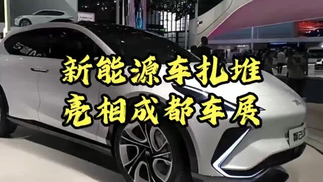 新能源车扎堆亮相成都车展