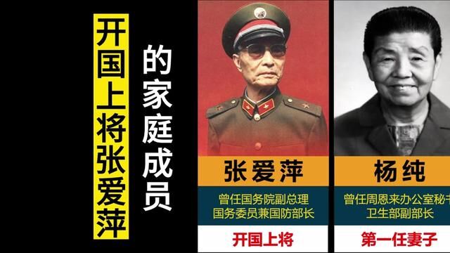 开国上将张爱萍的家庭成员,长子是中将,5个子女皆成才#人物故事 #开国将帅