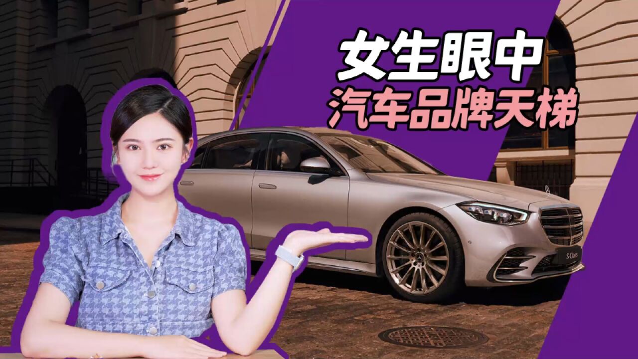 女生眼中汽车品牌天梯图?BYD只能排T9,T0会是谁?