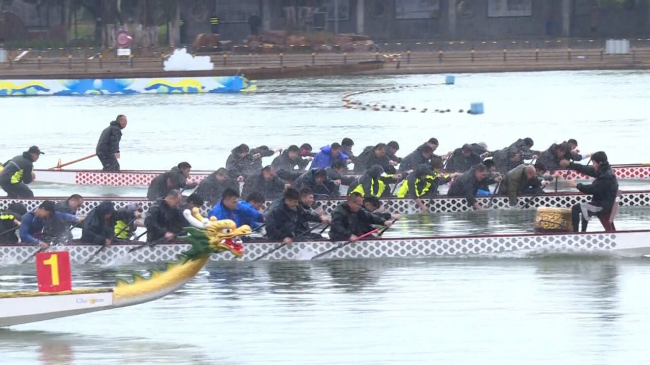 二月二龙抬头, 东莞麻涌龙舟赛男女队员共竞风采