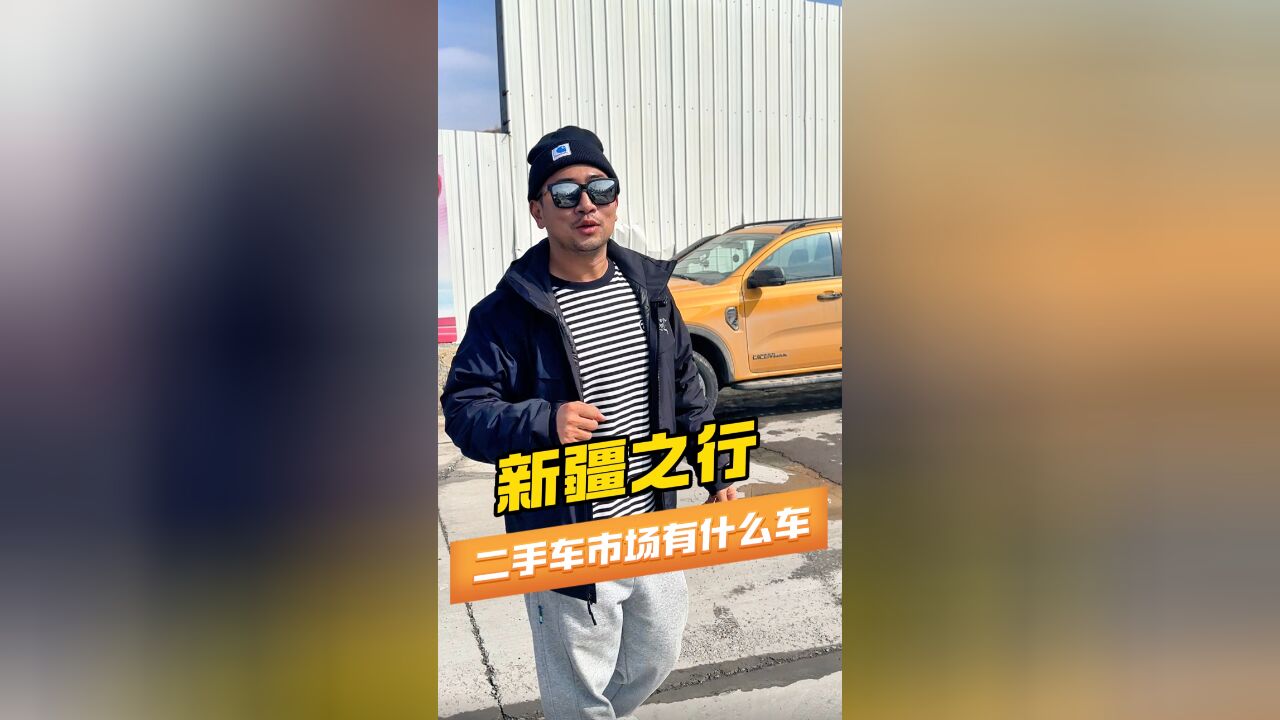 新疆二手车市场都有什么好玩儿的车?