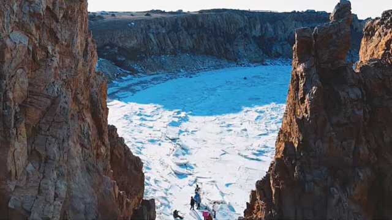 辽宁省“冰天雪地也是金山银山”短视频大赛|遇见冰海